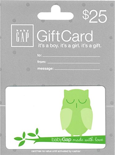 GAP Baby Gift Card - Perfect for Newborns, Baby Showers & Birthdays | Stylish & Convenient Gift for Parents