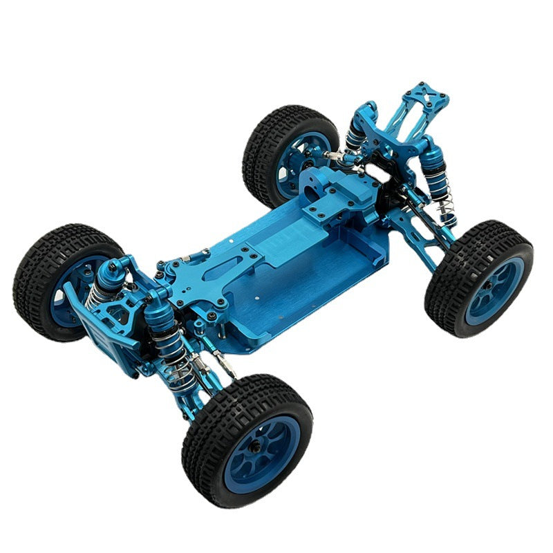 WLtoys 1/14 144010 144001 144002 RC Car Metal Upgrade Kit - Alloy Chassis for Off-Road Racing & Drifting | Durable Replacement Parts for RC Car Enthusiasts