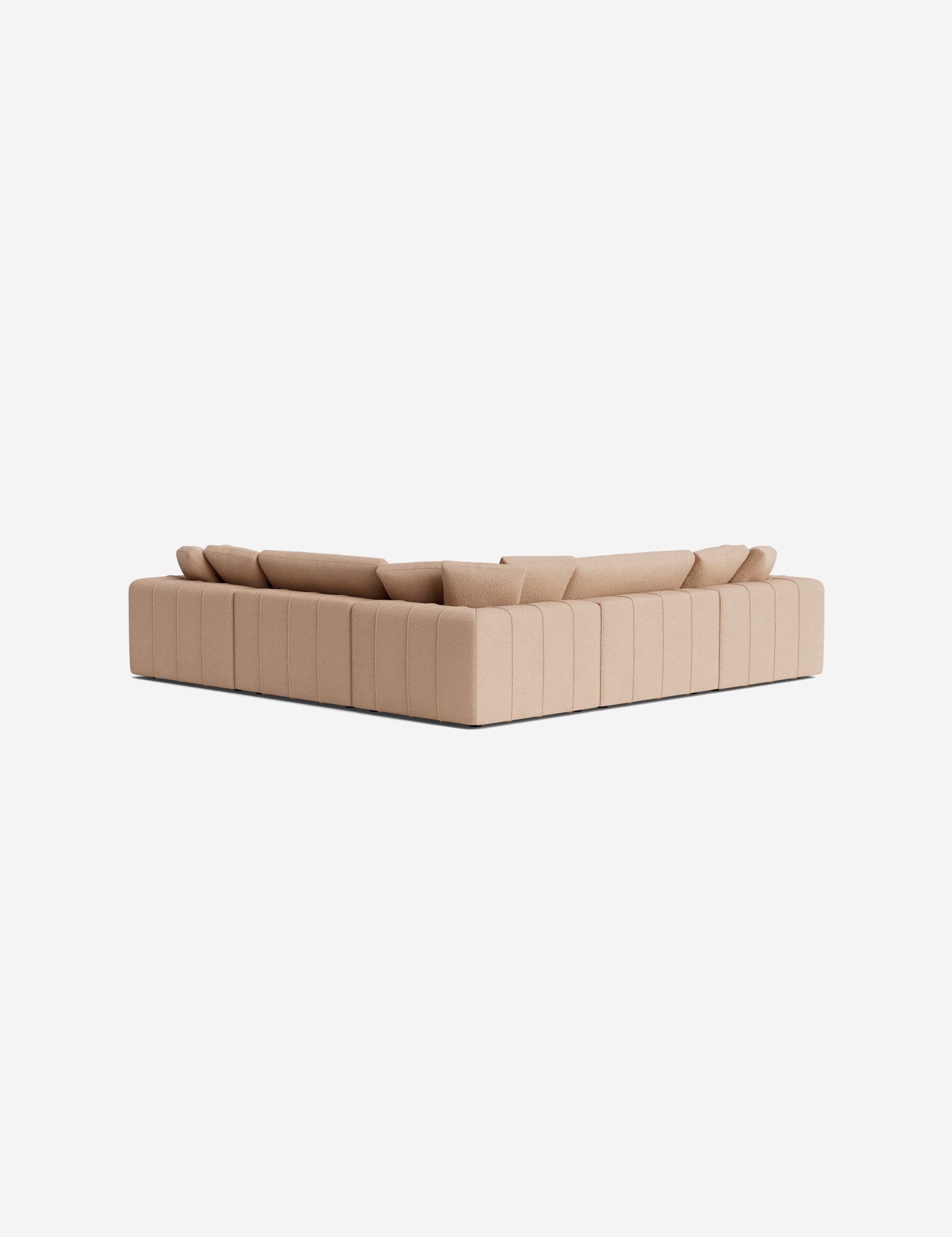 Capella Modular Corner Sectional Sofa - Modern L-Shaped Living Room Furniture for Small Spaces | Perfect for Apartments, Condos & Cozy Homes