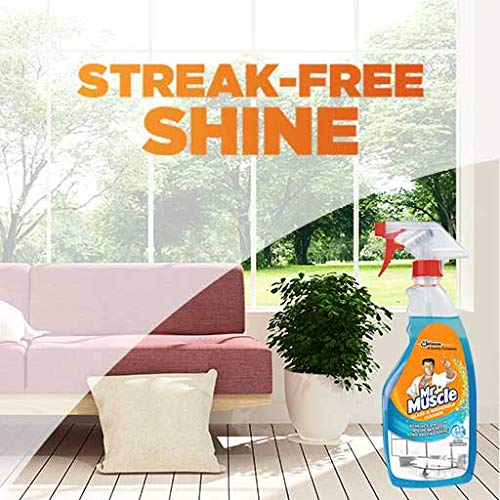 Mr Muscle All-Purpose Cleaner for Toilet, Kitchen, Glass - Powerful Multi-Surface Cleaning for Bathrooms, Kitchens, and Windows | Ideal for Homes, Offices, and Commercial Use