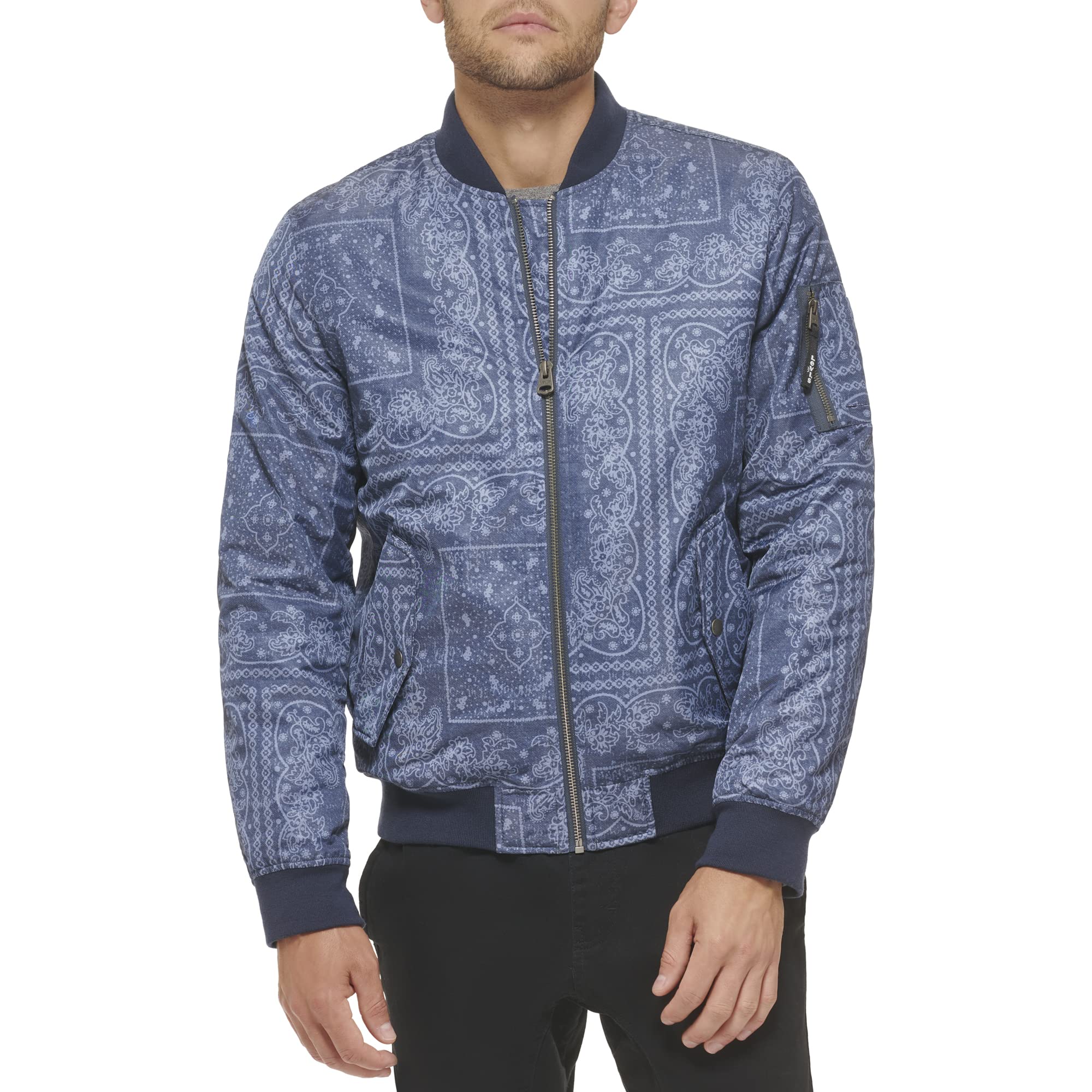 Levi's Men's MA-1 Flight Jacket - Classic Bomber Jacket for Men | Water-Resistant & Lightweight | Perfect for Casual Wear, Outdoor Adventures & Street Style Fashion