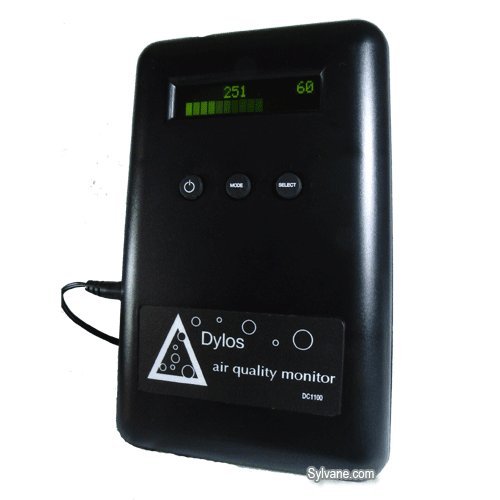 Premium Laser Air Quality Monitor - Accurate Indoor & Outdoor Air Pollution Detector for Home, Office, Gym | Real-Time PM2.5, CO2, Temperature & Humidity Monitoring | Ideal for Allergy Sufferers, Parents & Health Enthusiasts
