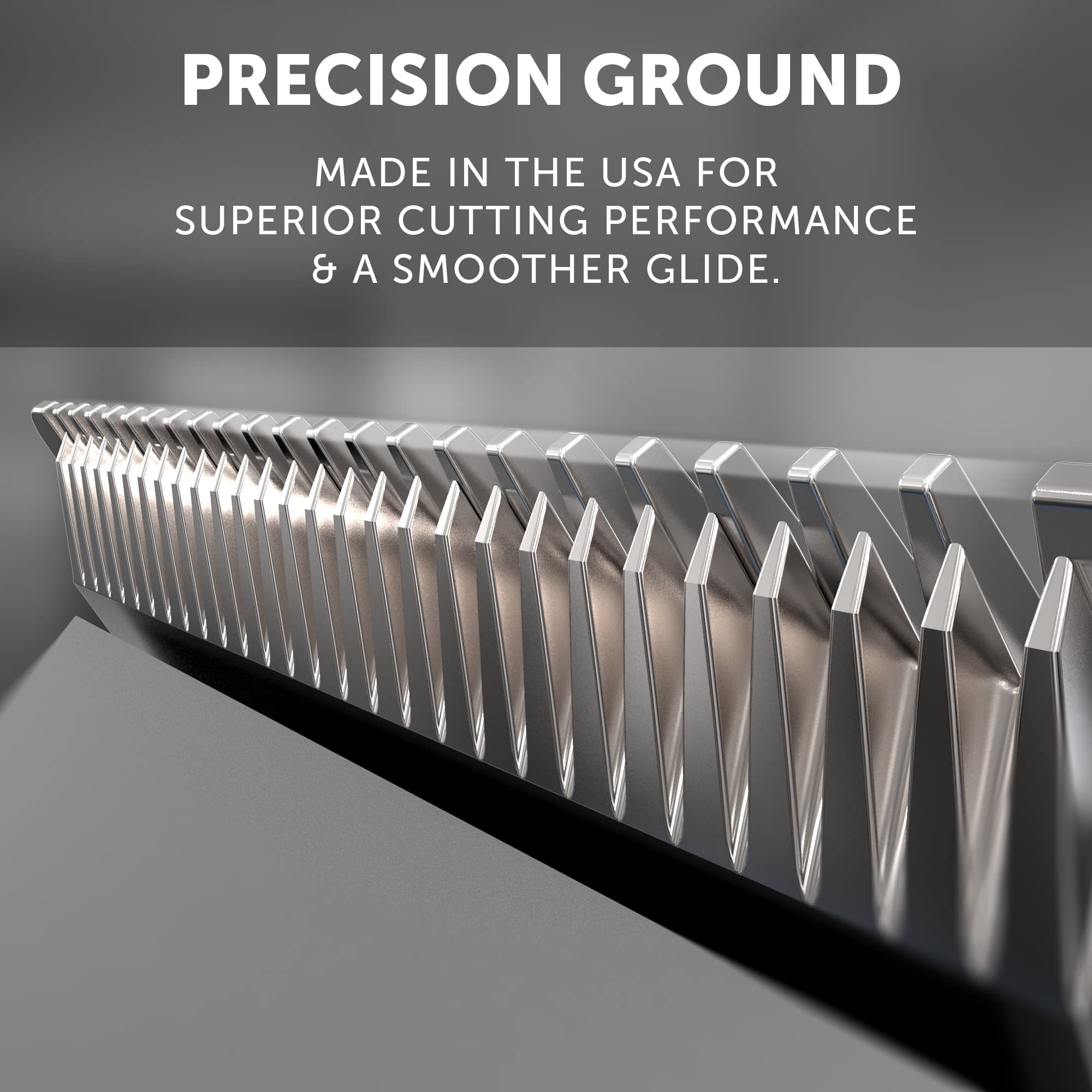 Wahl Competition Blade #40 - 0.6mm Full Tooth Stainless Steel Replacement Clipper Blades for Pets | Rust-Resistant, Precision Cutting | Perfect for Professional Grooming & Home Pet Care