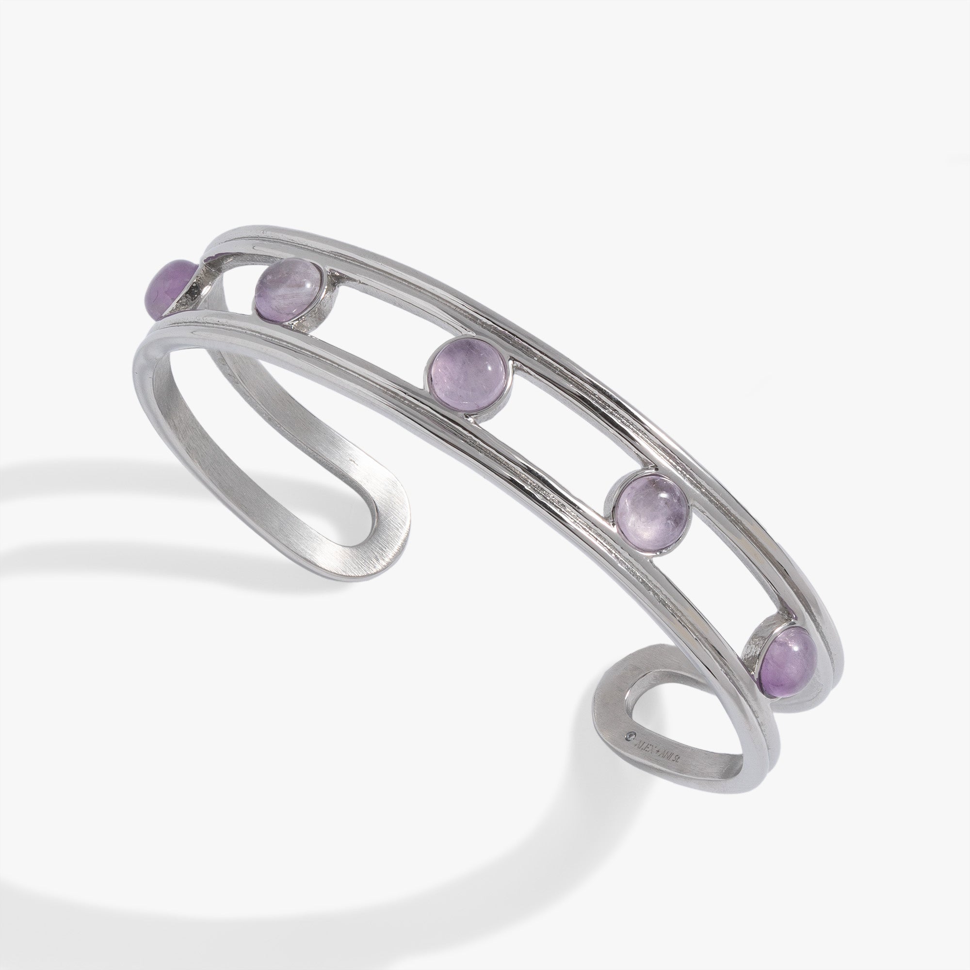 Elegant Gemstone Cuff Bracelet for Women - Handmade Boho Jewelry with Natural Stones - Perfect for Weddings, Parties & Everyday Wear