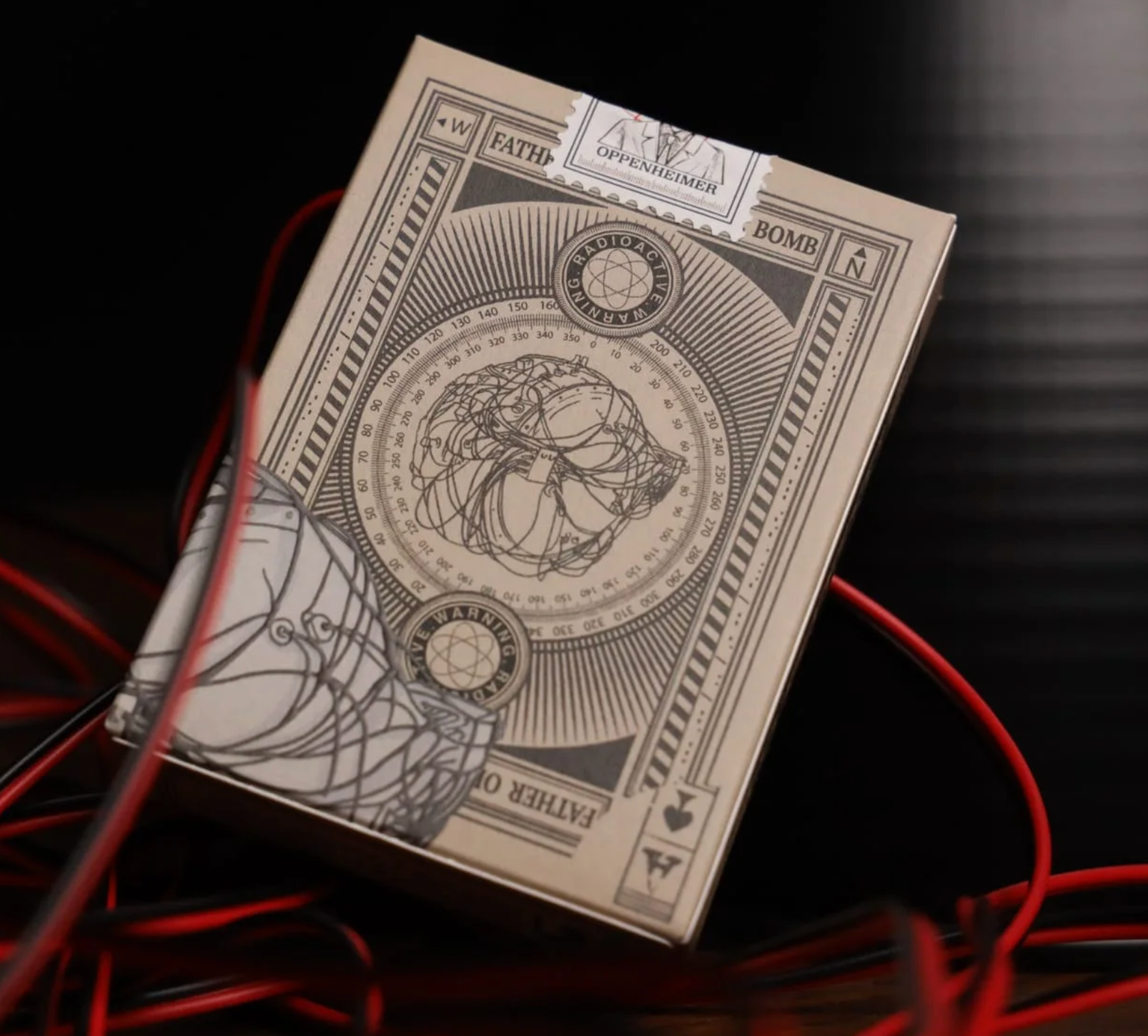 Oppenheimer Radiance Playing Cards - Premium Deck for Poker, Magic Tricks & Collectors | Perfect for Game Nights, Cardistry & Gifts