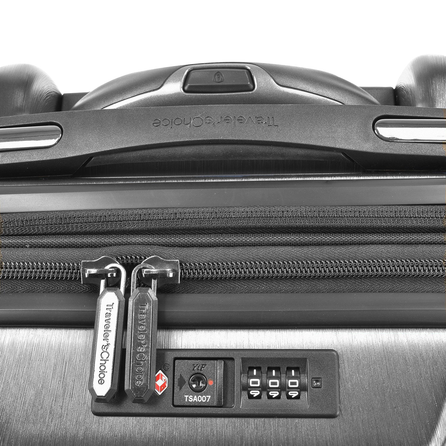 Silverwood II Carry On Luggage - Lightweight Durable Suitcase for Travel, Business Trips & Weekend Getaways | TSA Approved Spinner Bag with 360° Wheels & Expandable Design