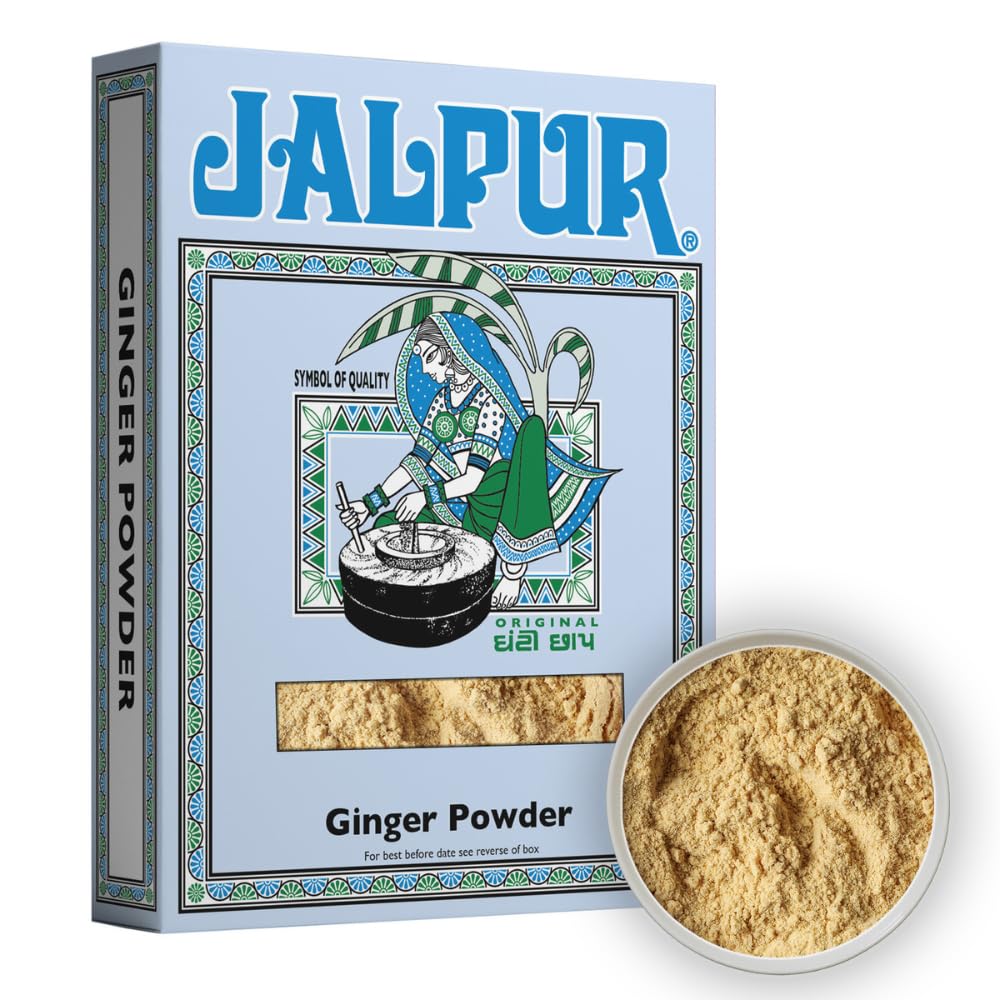 Organic Ginger Powder 100g - Pure & Natural Ground Ginger Root for Cooking, Baking, Tea & Wellness