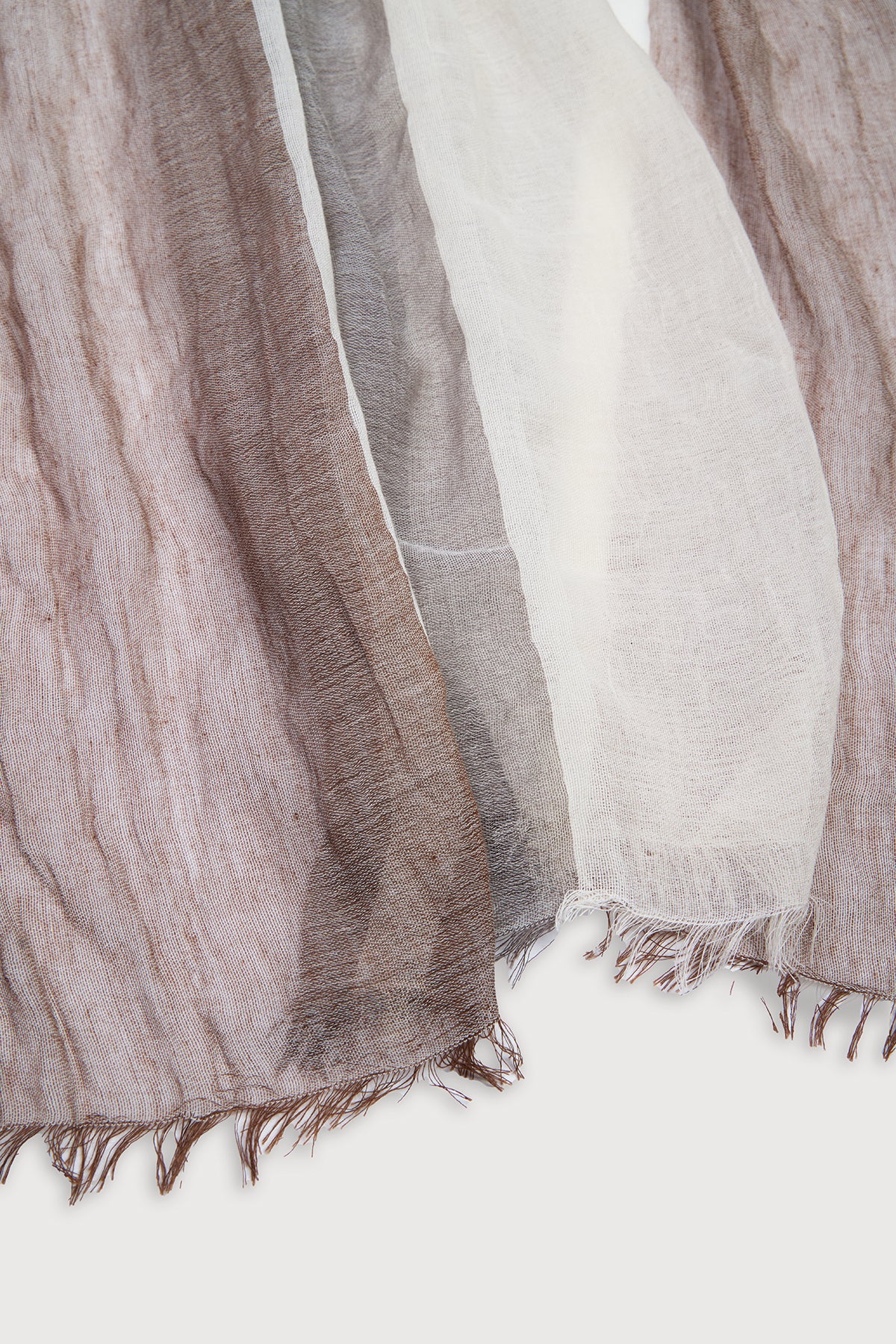 Stylish Striped Fringed Beach Scarf - Lightweight Summer Shawl for Women - Perfect for Beach Cover-Up, Poolside Lounging & Vacation Accessories