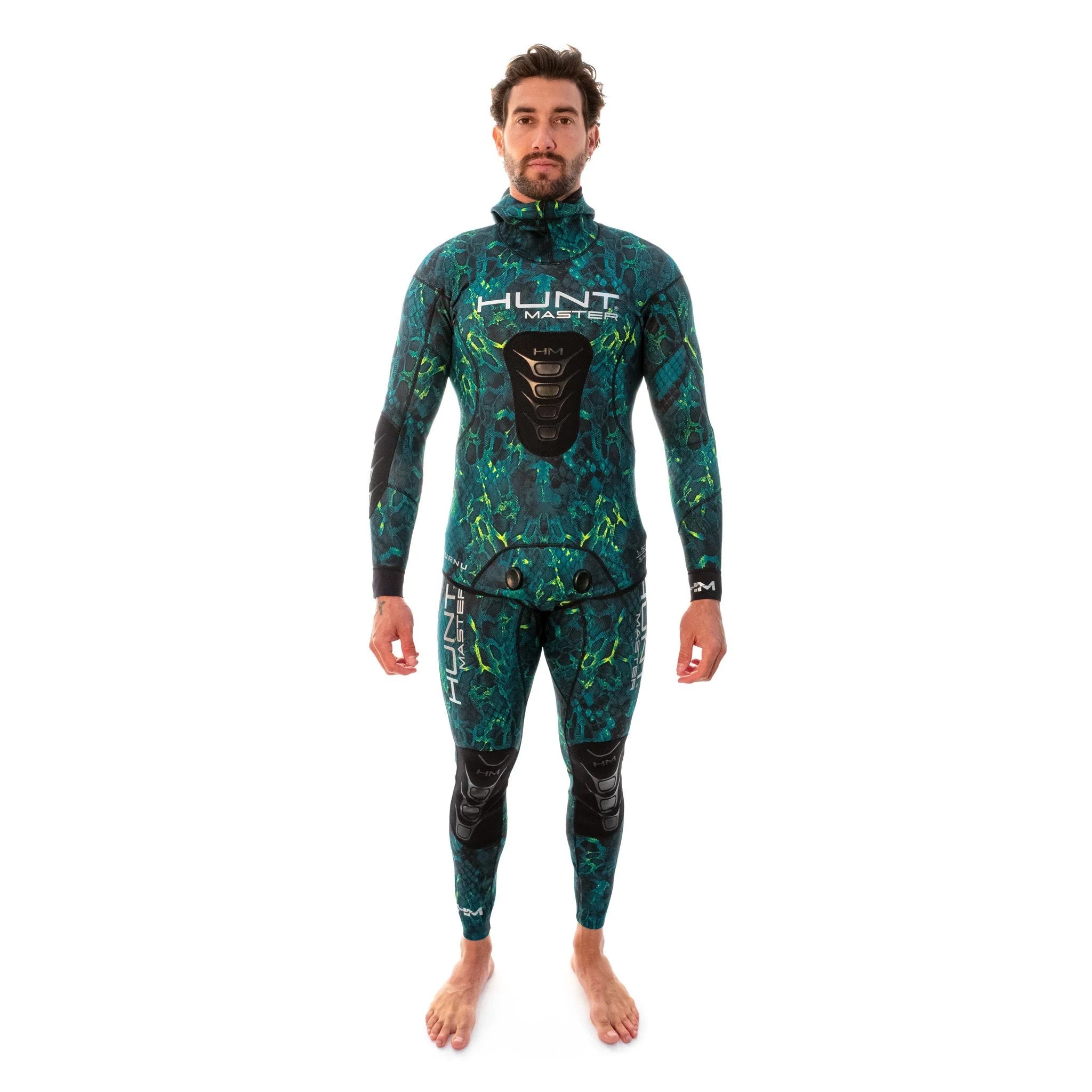Hunt Master Burnum Huntsman Huntress Wetsuit Camo Series 1.5mm 2mm Neoprene for Spearfishing Scuba Diving Surfing Water Sports