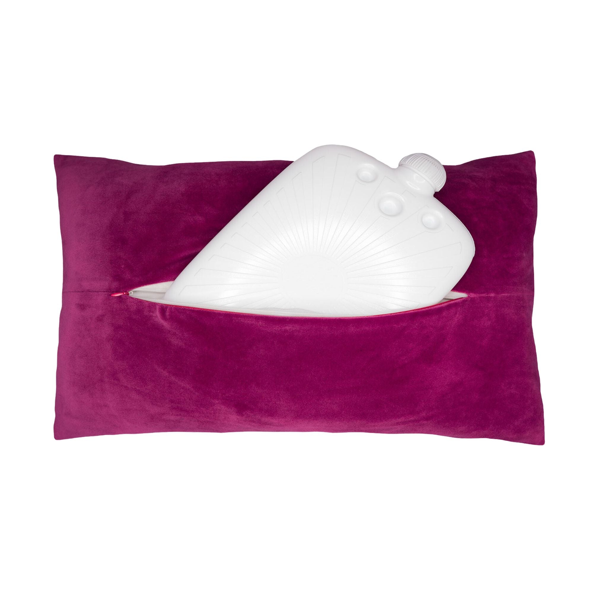 Porto Inspired Designer Cushion with Built-in 2L Eco-Friendly Hot Water Bottle - Perfect for Home, Office & Winter Comfort