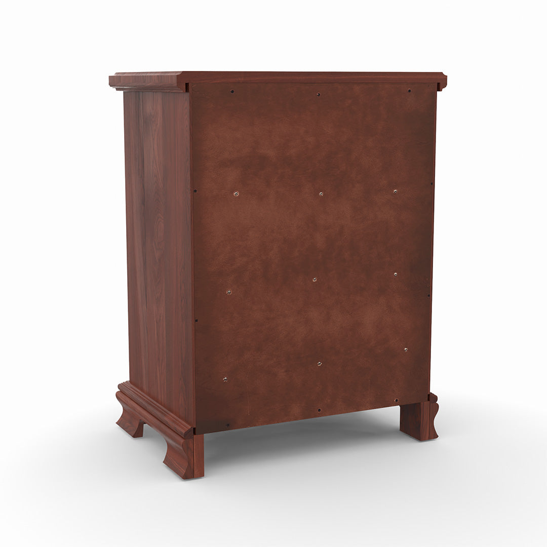 Amish Classic Nightstand with Pullout Shelf - Solid Wood Bedside Table for Bedroom, Living Room & Guest Room - Perfect for Storage & Decor