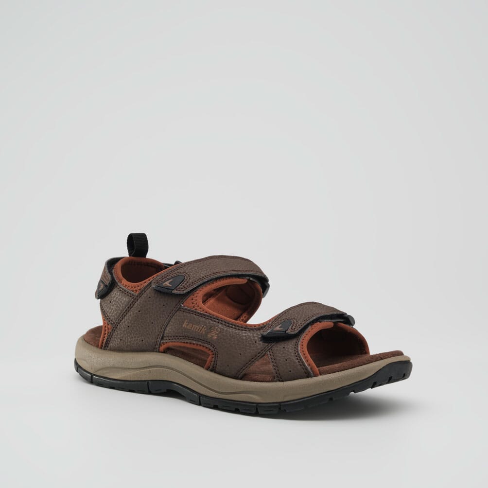 Kibo Men's Sandals - Comfortable Outdoor & Beach Sandals for Summer Walking, Hiking, and Travel