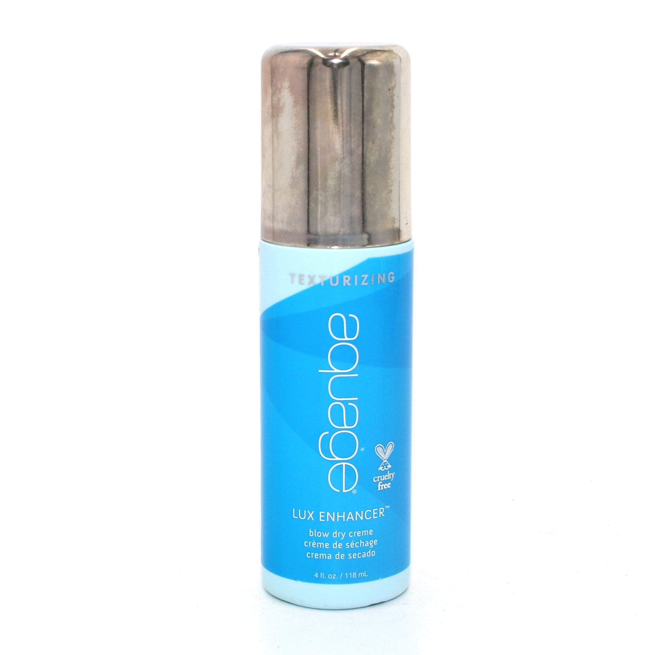 Aquage Lux Enhancer Hair Shine Spray - 4 oz | Professional Shine & Smoothing Treatment for Frizz Control & Glossy Finish - Perfect for Daily Styling & Special Occasions