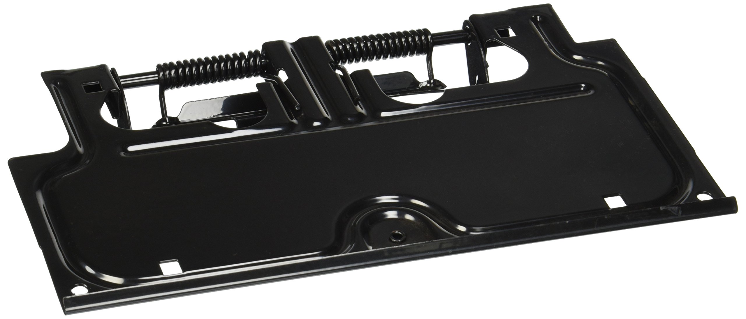 Crown Automotive Universal Black License Plate Bracket - Heavy Duty Metal Car Front/Rear License Plate Holder for Trucks, SUVs, Sedans - Perfect for Off-Road, Daily Commuting & Vehicle Customization