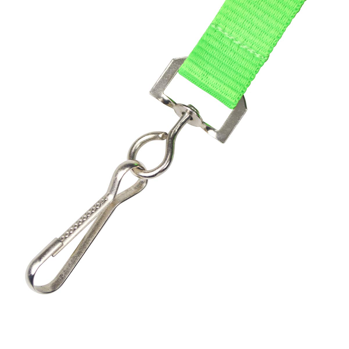 Bright Neon Lanyards with Badge Holder - 12 Pack for Cruise, Theme Park & School IDs