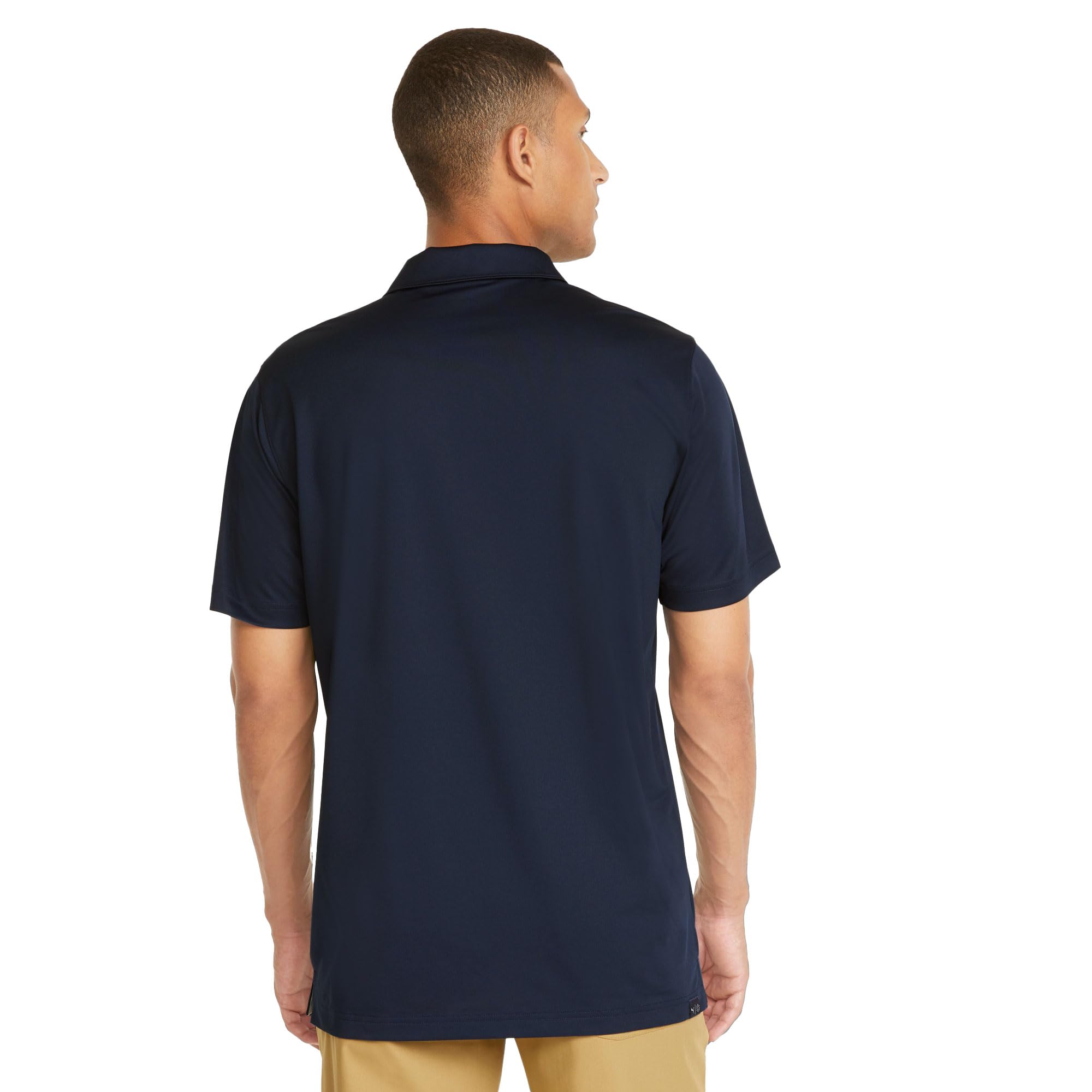Puma Golf Men's Gamer Polo Shirt - Moisture Wicking Performance Golf Shirt, Navy Blazer, XXL - Perfect for Golf Tournaments, Country Club Events & Casual Wear