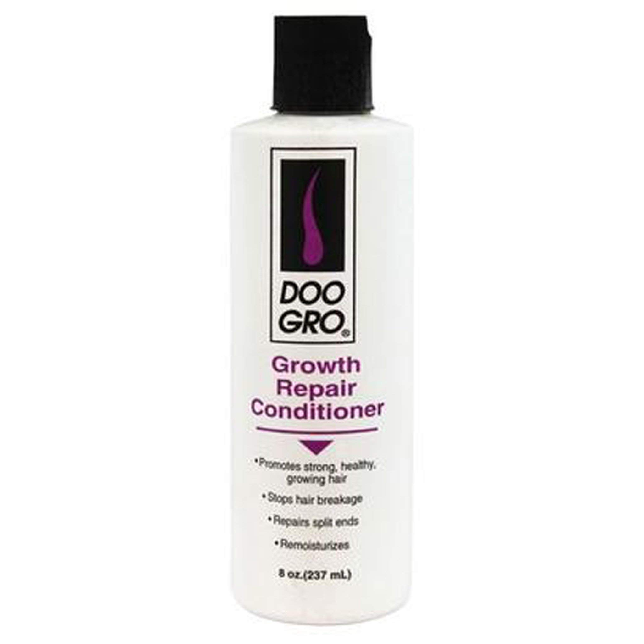 Doo Gro Hair Growth & Repair Conditioner - 8 Oz for Damaged Hair | Deep Moisturizing & Strengthening Treatment for Natural, Curly, Relaxed Hair | Promotes Healthy Hair Growth & Reduces Breakage - Perfect for Daily Use & Post-Relaxer Care
