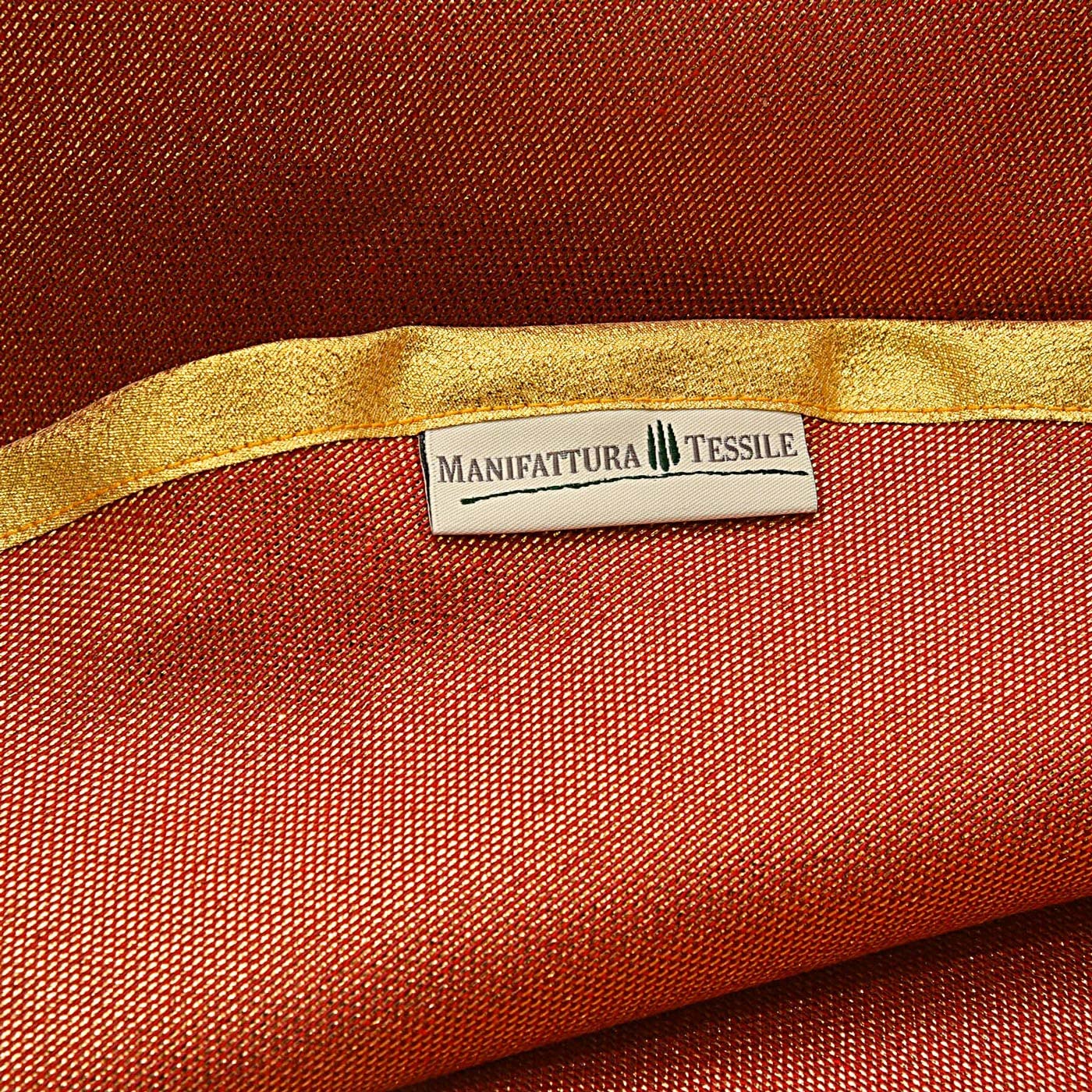 Handmade Panama Tablecloth - Red Rectangular Cotton Table Cover for Dining Room, Kitchen, Party Decor - All Sizes Available (24x58 Inches)