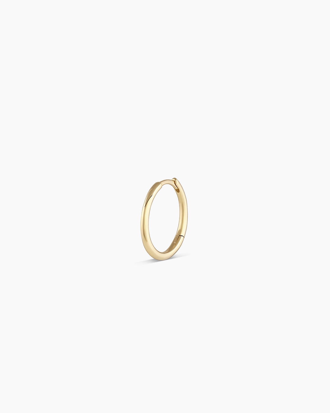 14K Gold Classic Single Huggie Earrings - Dainty Minimalist Hoops for Everyday Wear | Perfect for Work, Date Night & Casual Outfits