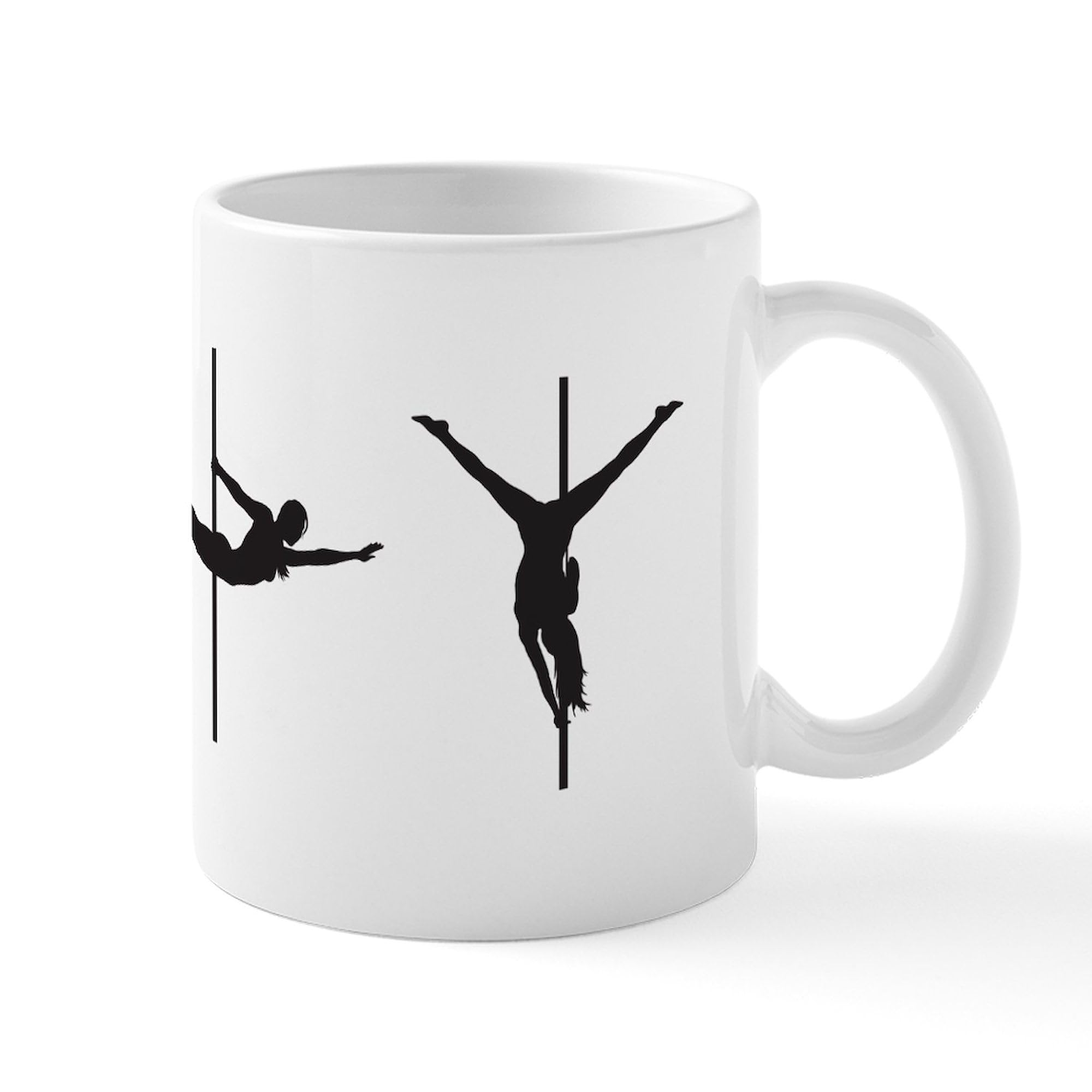 Pole Dance Coffee Mug - 11 oz (325 ml) Ceramic Cup for Coffee, Tea & Hot Drinks - Perfect for Dance Enthusiasts & Gift Giving