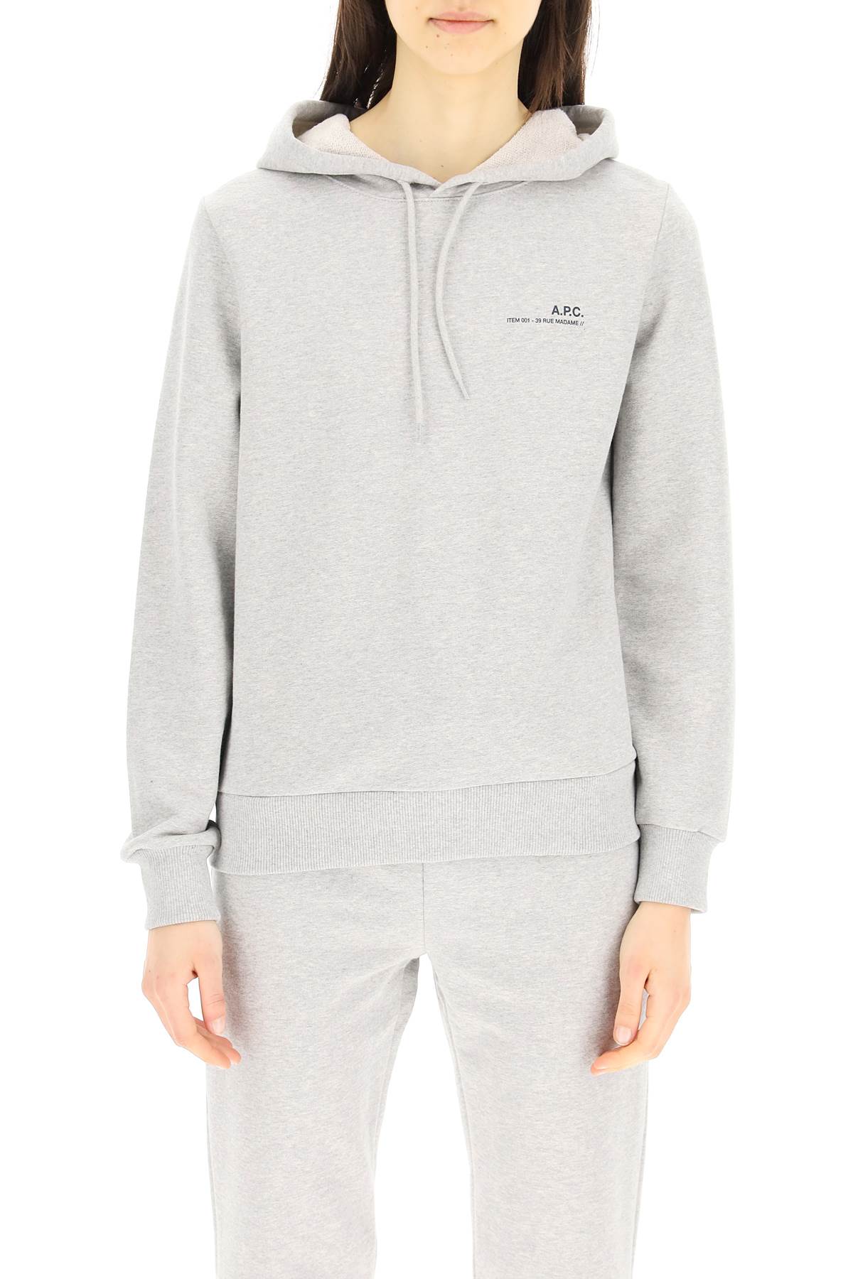 APC Item Hoodie for Men & Women - Classic Cotton Pullover Sweatshirt for Casual Wear & Street Style