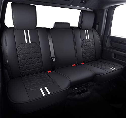 XYRAM/1 Rear Seat Cover/Black-White