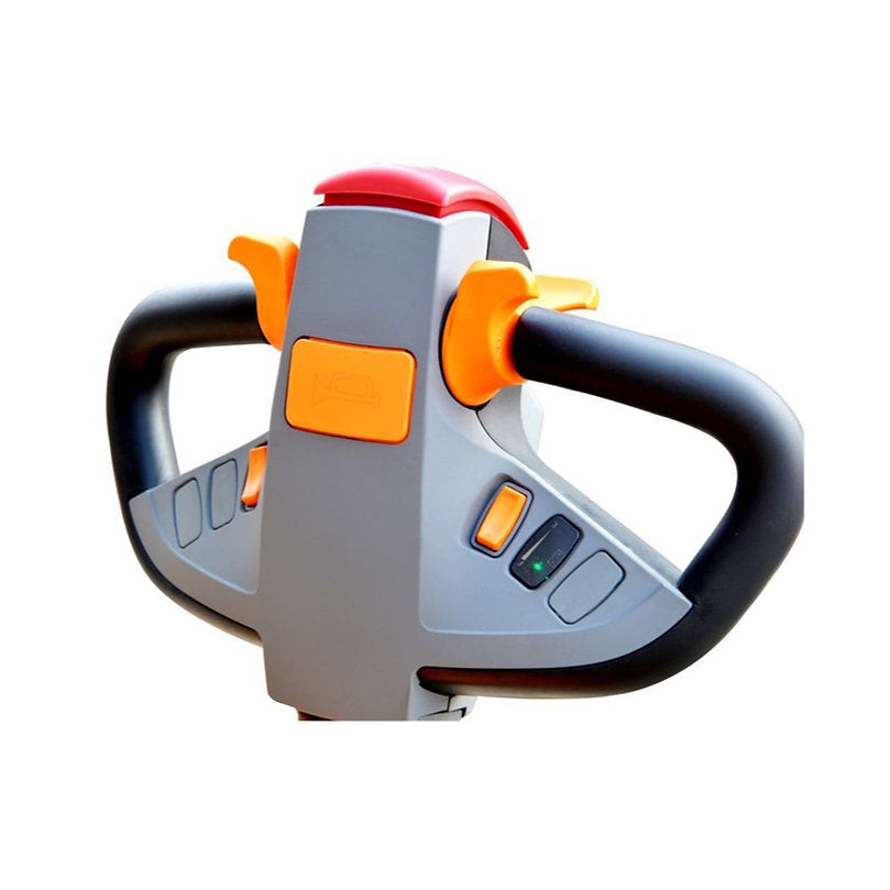 Ekko EB12E Full Powered Straddle Stacker - 2640 lbs Capacity, 119.4