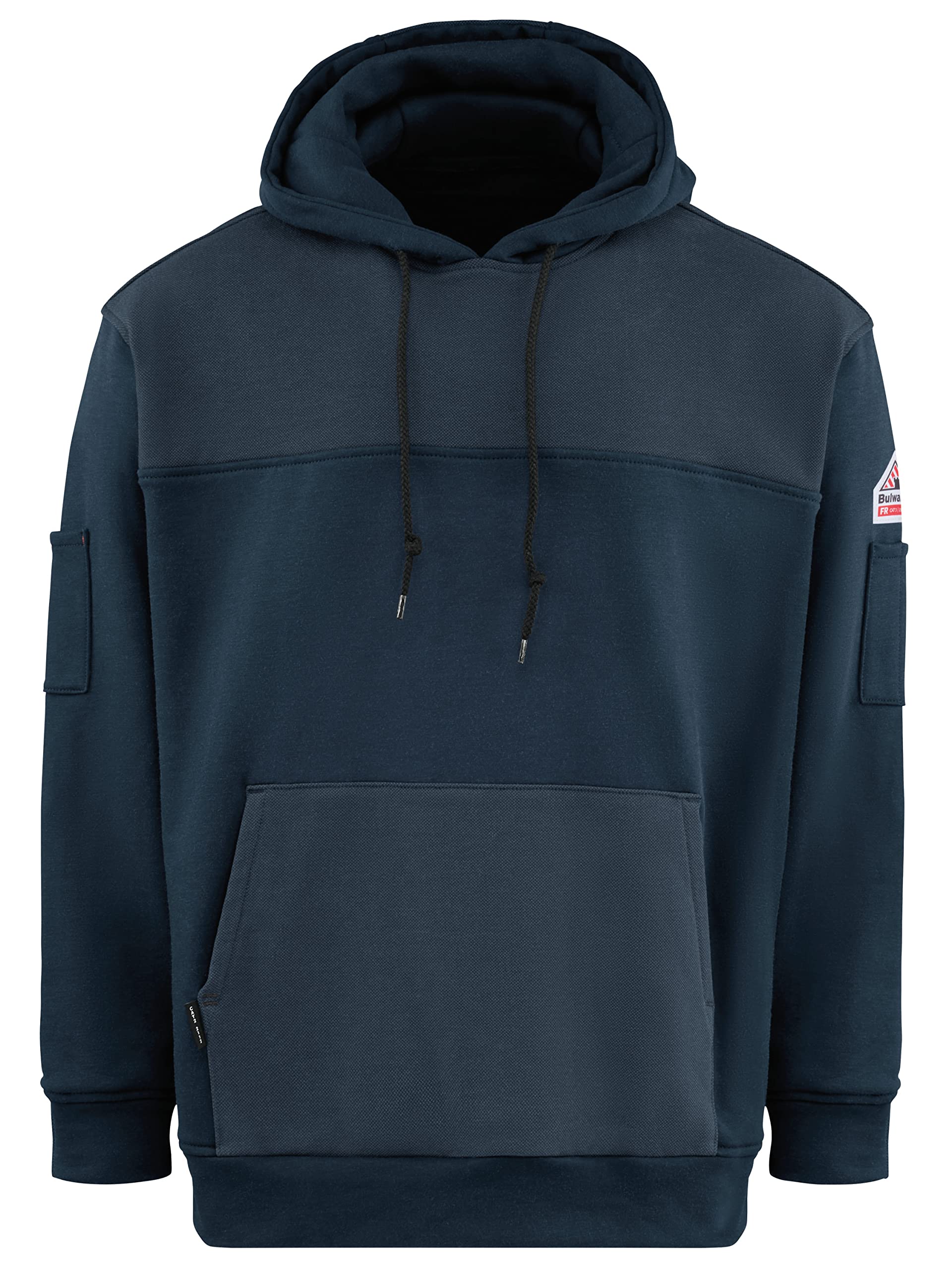 Bulwark FR Men's Flame Resistant Fleece Hoodie - Comfortable & Durable Workwear for Electricians, Welders & Industrial Workers