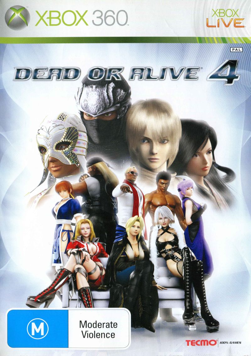 Dead or Alive 4 - Xbox 360 Fighting Game (PAL Version) | Intense Martial Arts Combat for Multiplayer Battles & Tournament Play