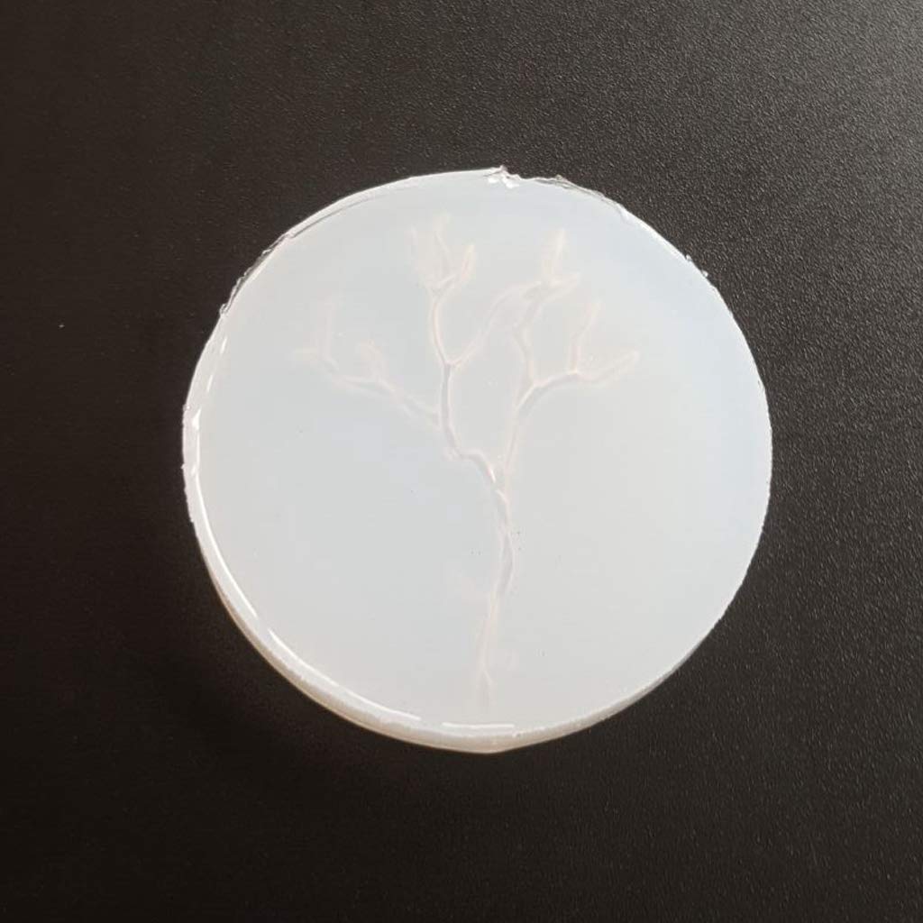 BUZHI 3D Leaves Branch Silicone Mold for Resin Casting - DIY Epoxy Jewelry Making, Cake Decorating & Soap Molds - Perfect for Crafting Nature-Inspired Pendants, Earrings and Home Decor