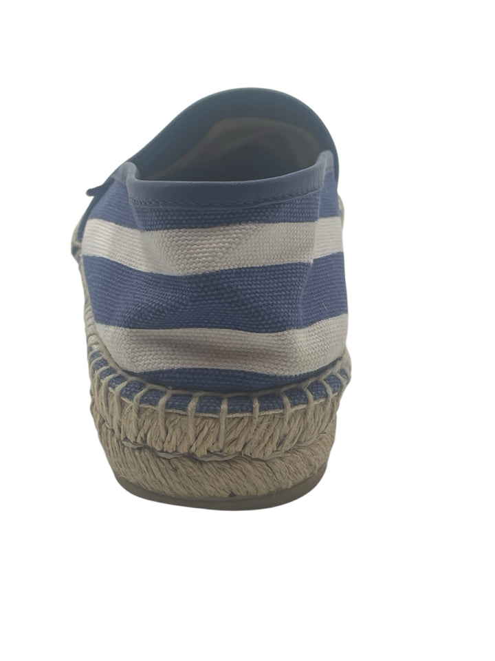 Gucci Embroidered Bee Striped Espadrilles for Women - Size 37 (US 7) | Stylish Summer Sandals for Beach, Vacation & Casual Outings