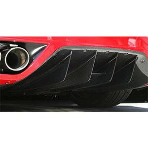 Universal Unpainted 22x20 Rear Bumper Lip Diffuser ABS Cover - Car Body Kit for Enhanced Aerodynamics & Stylish Look - Perfect for Sports Cars & Custom Builds