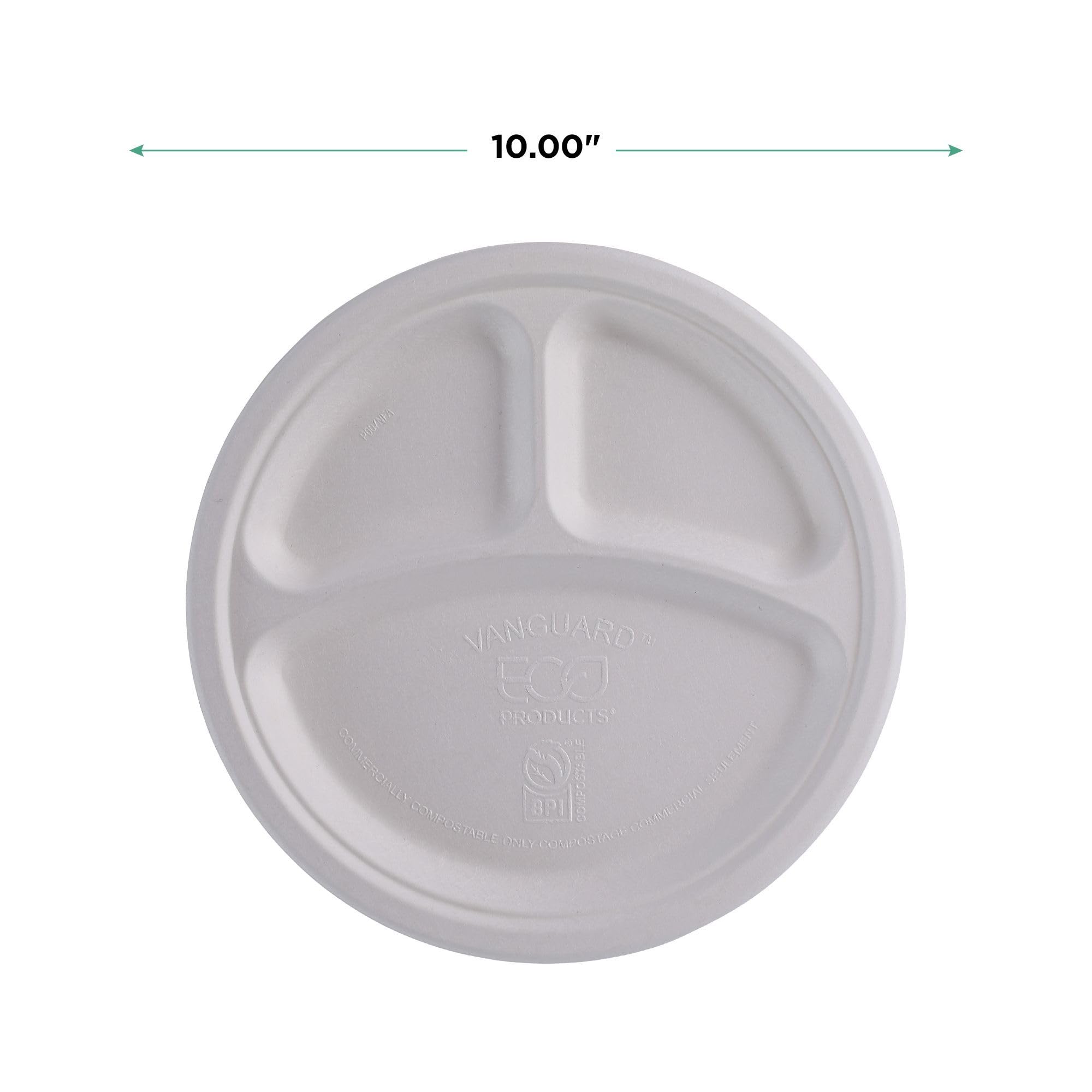 ECO-Friendly Compostable 3-Compartment 10