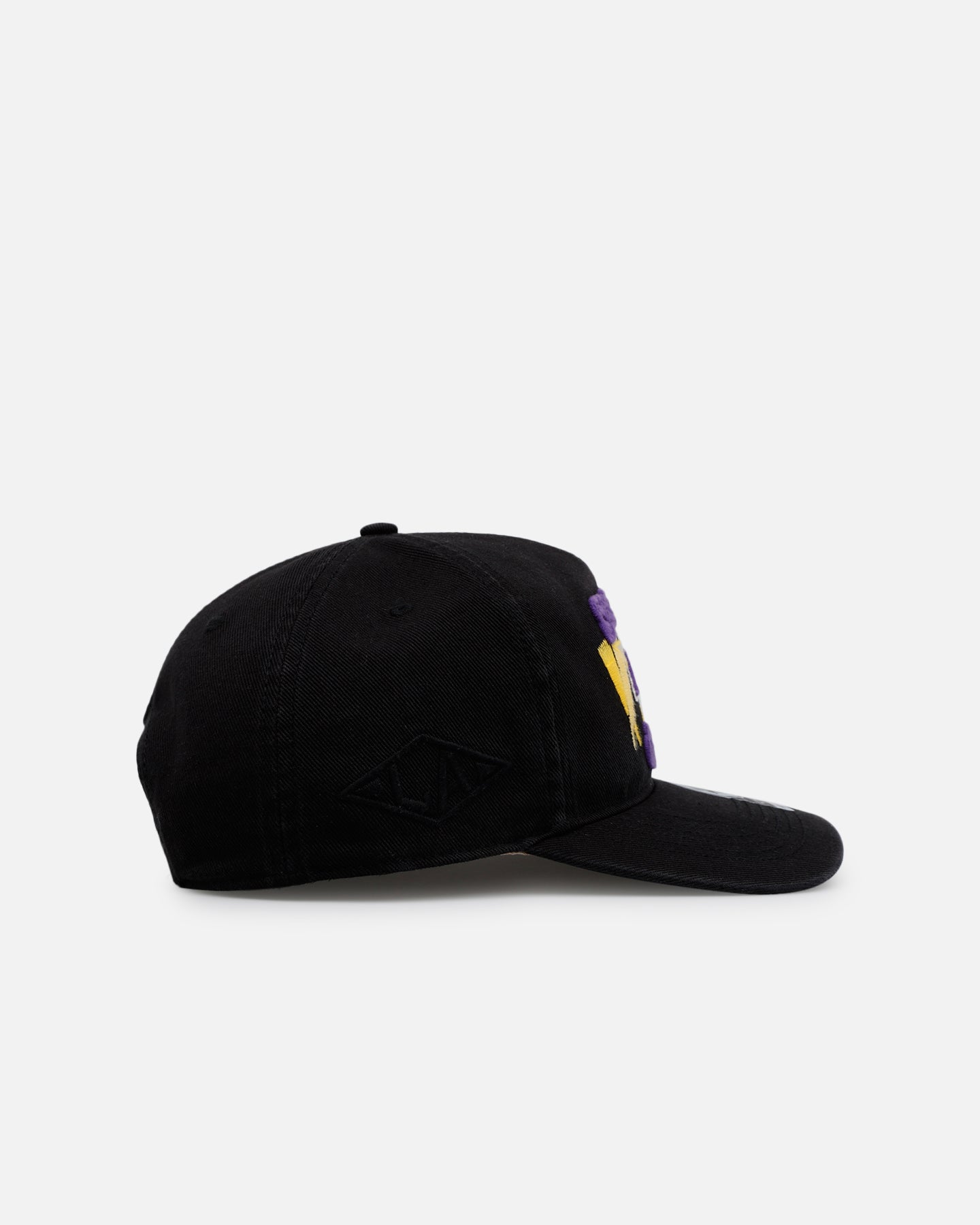 47 Brand Los Angeles Lakers NBA Championship Trophy Case Premium Snapback Hat - Black Adjustable Fitted Cap for Men & Women - Perfect for Basketball Games, Fan Collections and Streetwear Fashion