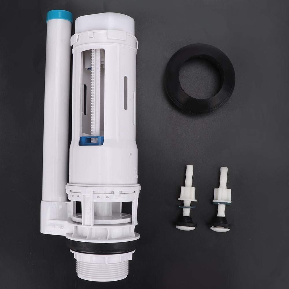 Adjustable Quick Shut Off Anti-Siphon Toilet Fill Valve Kit - Dual Flush Valve with Lever Handle for Efficient Water Saving - Perfect for Bathroom Renovation & Toilet Tank Repair (Replacement Parts)
