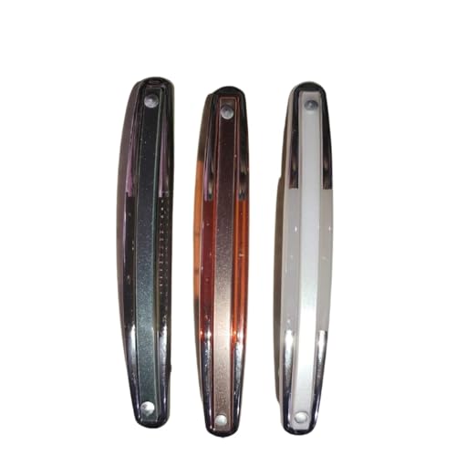 Stylish Plastic Studded Hair Clips for Women - 3-Pack Banana Clips & Barrettes for Ponytails, Buns & Updos | Trendy Hair Accessories for Girls & Women