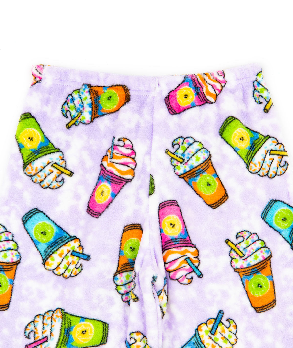 Fun Frappes Pants for Girls - Soft & Comfortable Cotton Lounge Pants - Perfect for Sleepovers, Playdates & Cozy Home Wear