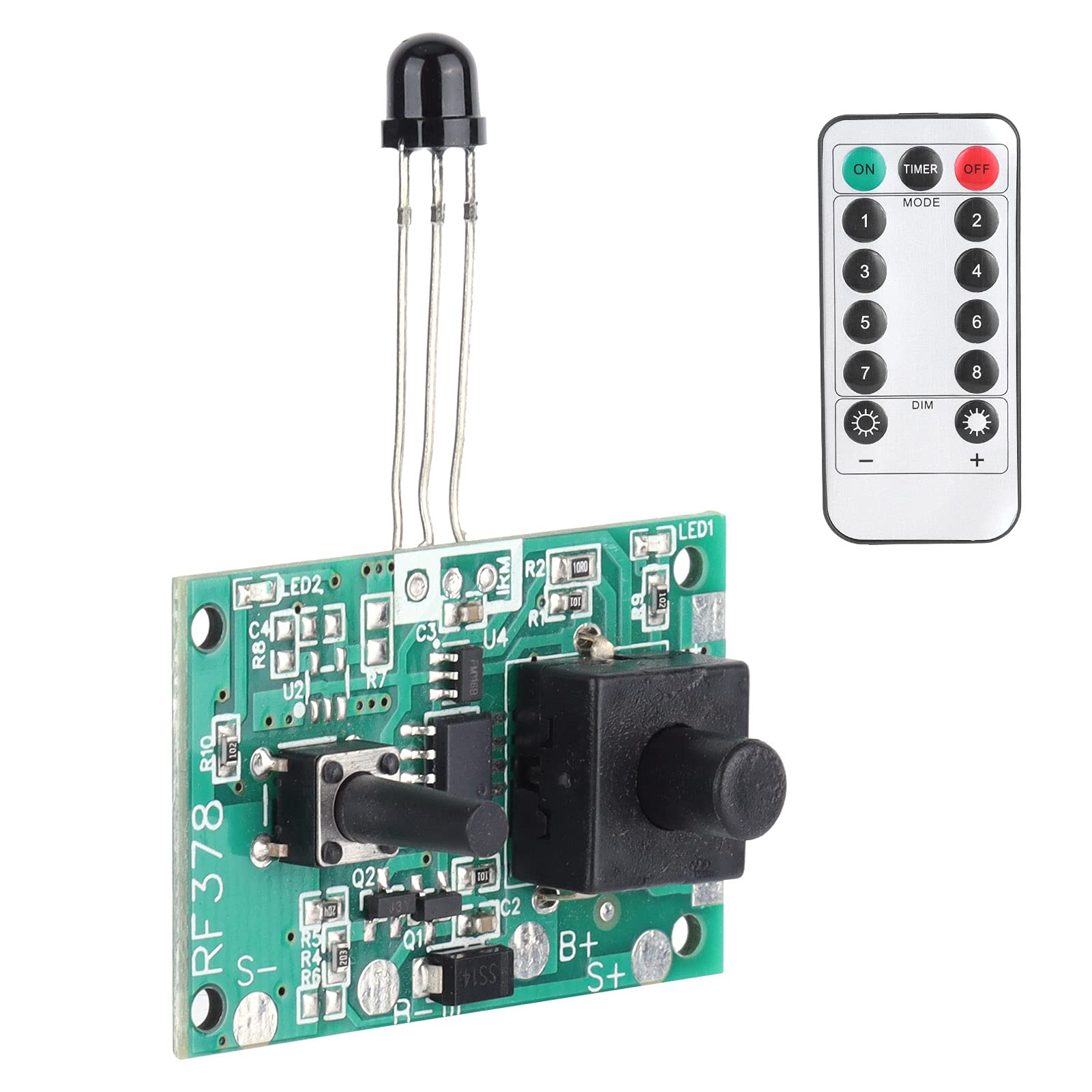 Solar Lamp String Controller for Outdoor Garden Lighting