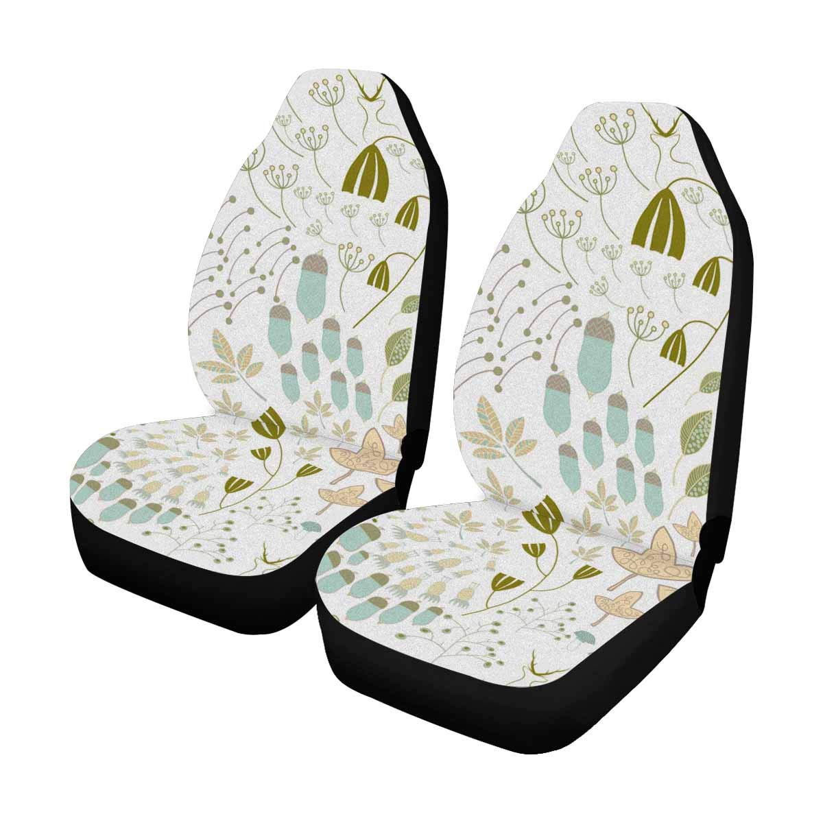 Universal Car Seat Protector - 2-Piece Set for Cars, Trucks, SUVs & Vans | Waterproof & Non-Slip Front Seat Covers | Perfect for Pets, Kids & Commuting