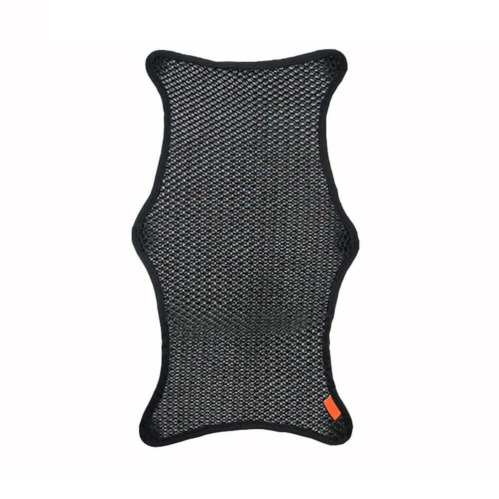 Breathable 3D Mesh Motorcycle Seat Cover - Non-Slip & Heat Insulation for Comfort Riding