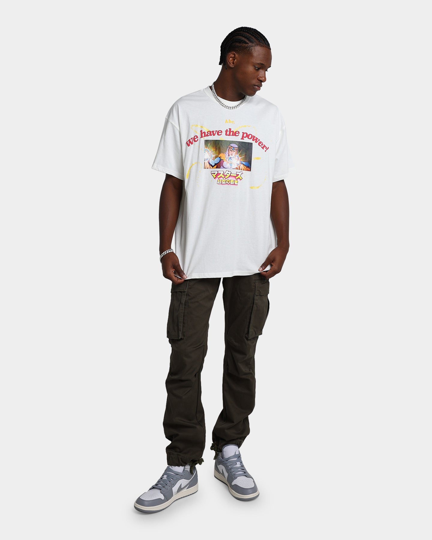 Mattel Advisory Board Crystal X 'We Have The Power' White Graphic T-Shirt - Casual Wear & Pop Culture Fashion