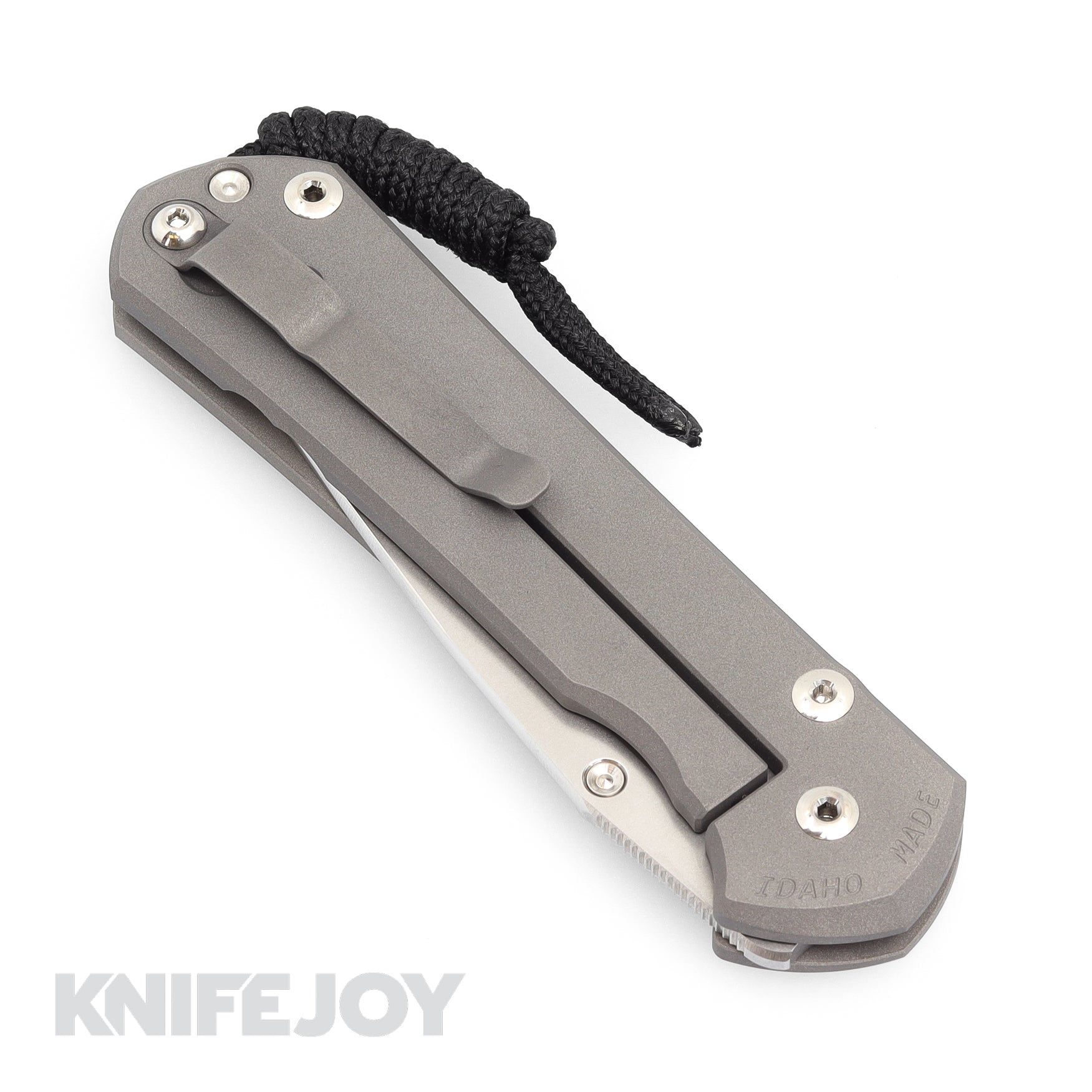 Chris Reeve Knives Large Sebenza 31 Drop Point Magnacut Blade with Unique Graphic Titanium Handles - Premium EDC Folding Knife for Outdoor, Camping & Everyday Carry
