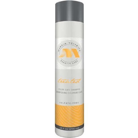 Marcia Teixeira Sulfate-Free Color-Safe Shampoo for Colored Hair - 10 oz | Gentle Cleansing & UV Protection for Vibrant, Long-Lasting Hair Color | Perfect for Daily Use at Home & Salon Treatments