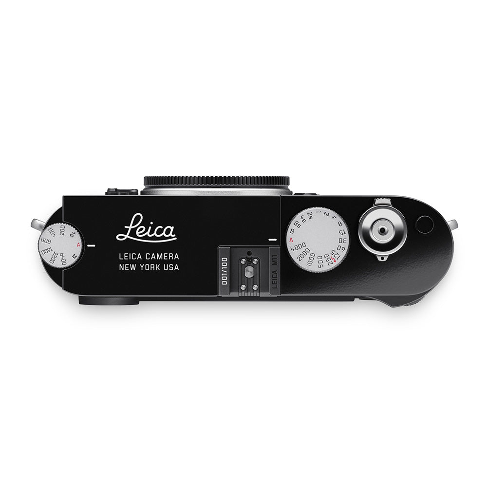 Leica M11 100th Anniversary Limited Edition - New York USA Glossy Black Paint Finish Rangefinder Camera for Professional Photography & Street Shooting