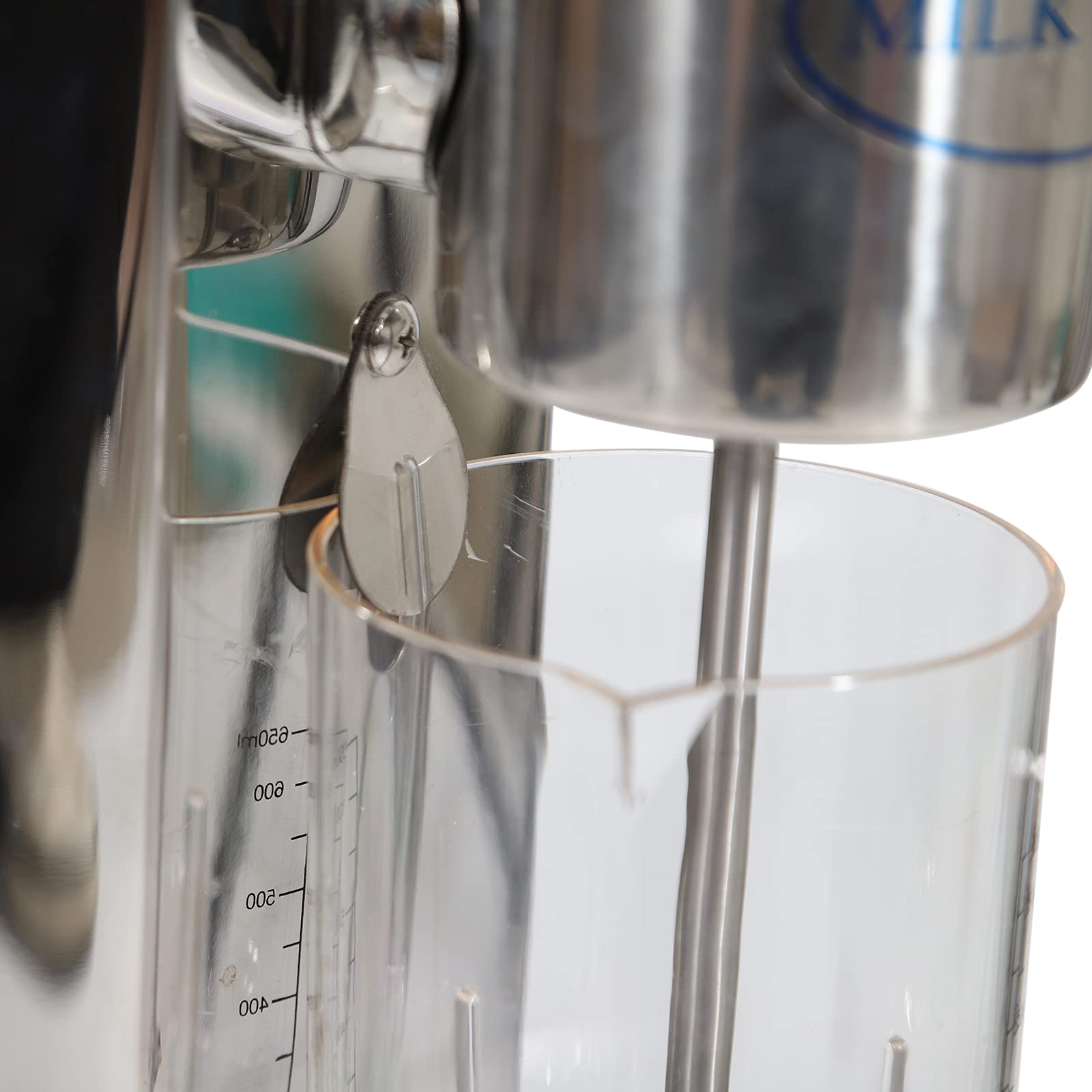 LOYALHEARTDY Stainless Steel Milkshake Maker & Smoothie Blender Machine - 21oz Cup for Protein Shakes, Cocktails, Malted Milks - Perfect for Home Bars, Cafes, and Healthy Smoothie Making