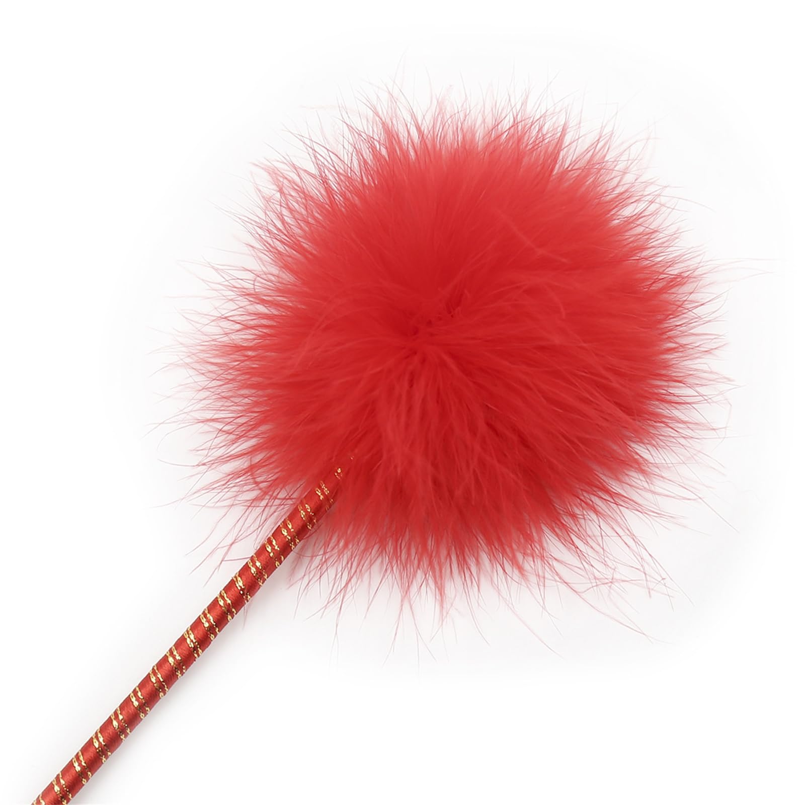 Sensual Feather Tickler for Couples - French Maid Style Flirting Toy for Adults - Perfect for Romantic Play, Foreplay & Spicing Up Intimacy