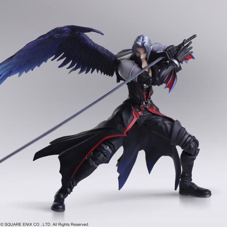 Final Fantasy Sephiroth Another Form Variant Action Figure - Square Enix Bring Arts Collectible for FF7 Fans - Perfect for Display, Gaming Room Decor & Anime Conventions