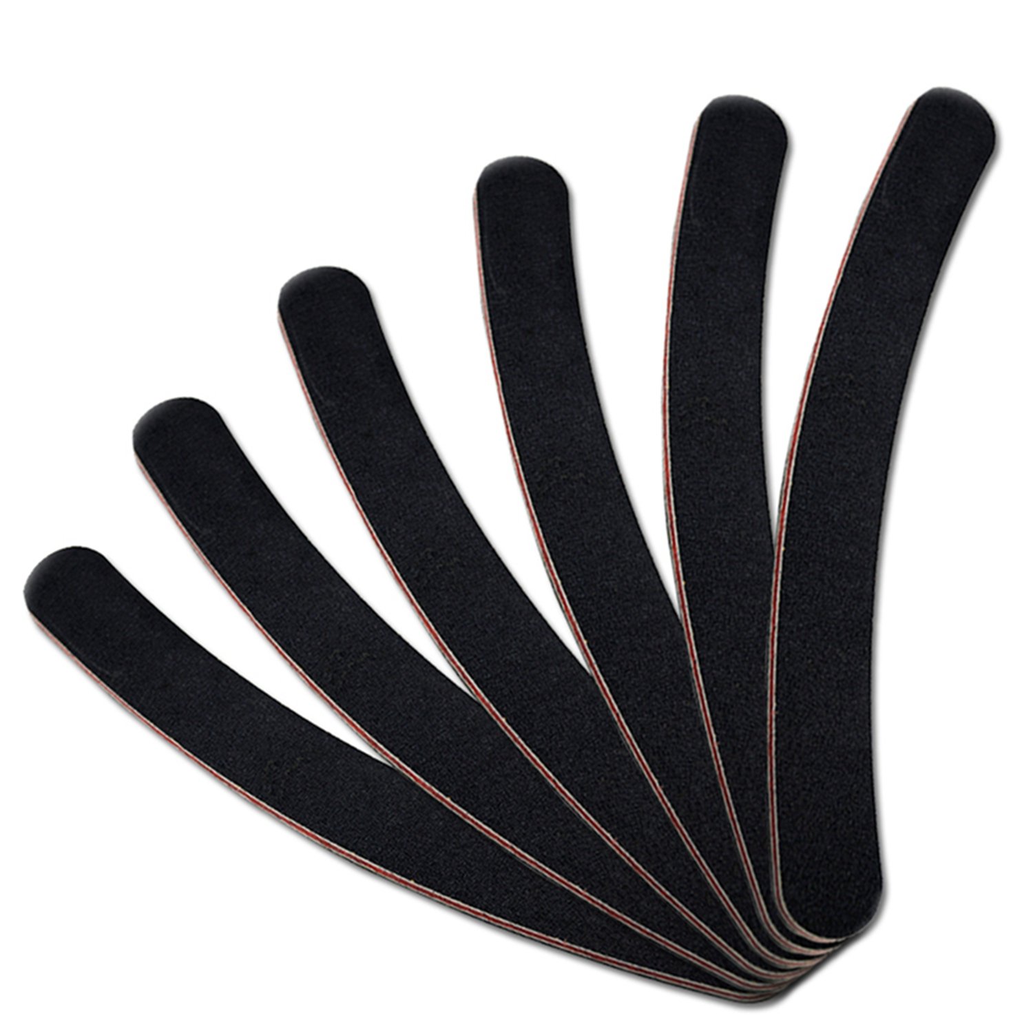 10 Pack Double Sided 100/180 Grit Nail Files & Buffers - Professional Manicure Tools for Nail Salon & Home Use - Perfect for Smoothing, Shaping & Polishing Natural & Artificial Nails