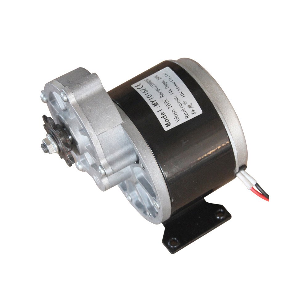 24V 250W Brush Gear Motor for Electric Tricycle, Bicycle, DIY Projects - Perfect for Home Appliances, Boats, and Automotive Applications