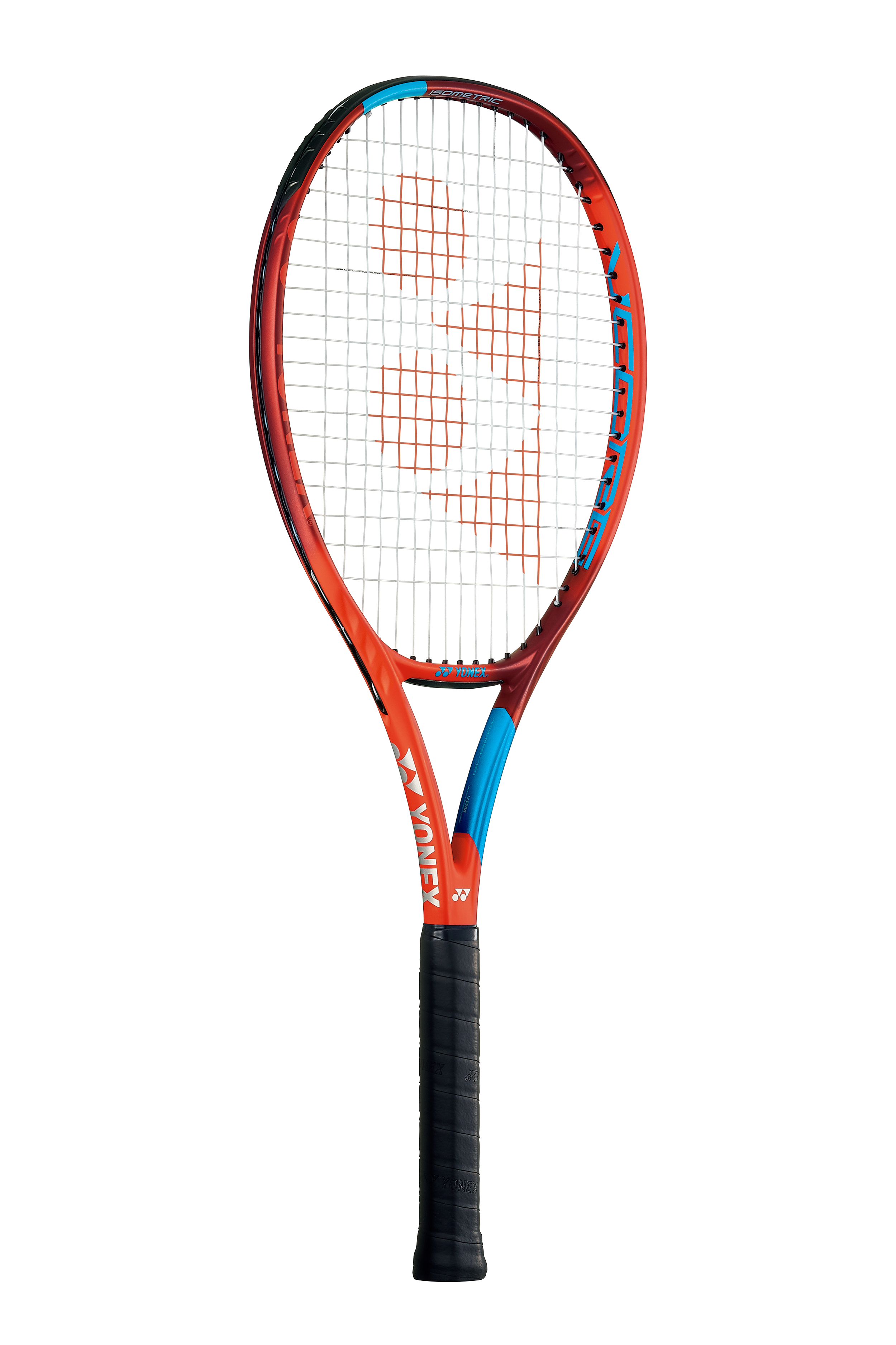 Yonex VCore 250g Pre-Strung Tennis Racket - Lightweight Performance Racquet for All Levels | Perfect for Training & Competitive Play [Tango Red]